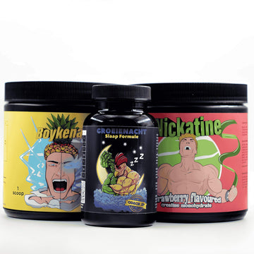 De 3 Muscletiers Groeienacht, Boykenas & Nickatine