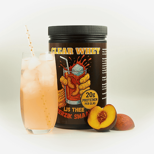 Clear Whey Ijsthee Perzik | Verfrissende Eiwit IJsthee