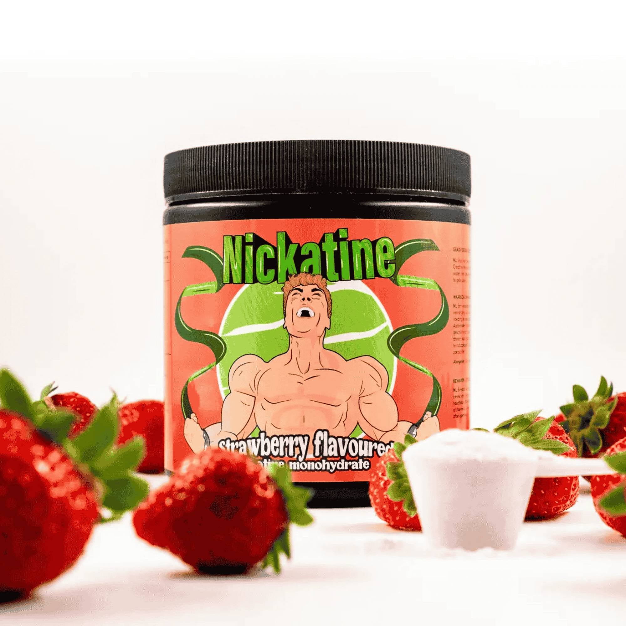 'Nickatine' Creatine aardbei smaak