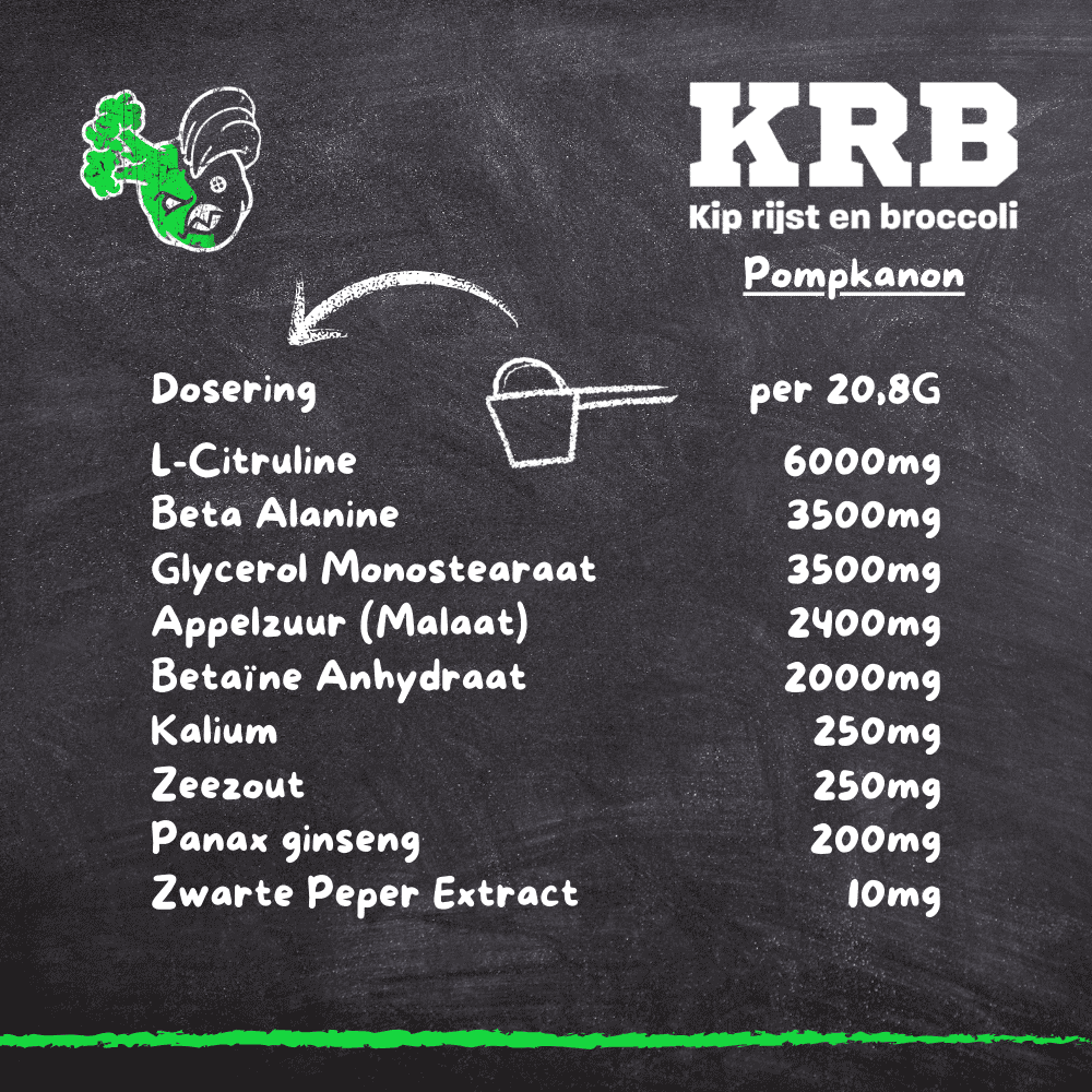 Pompkanon ingrediënten
