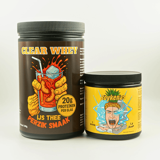 Zomerbundel: Clear Whey Eiwit IJsthee & Boykenas Pre Workout